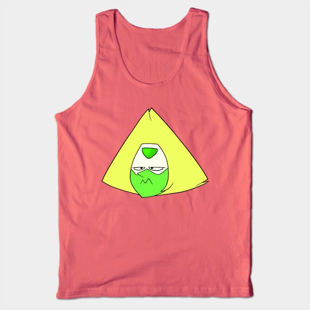 Peridot Unamused Tank Top by WatermelonSoap